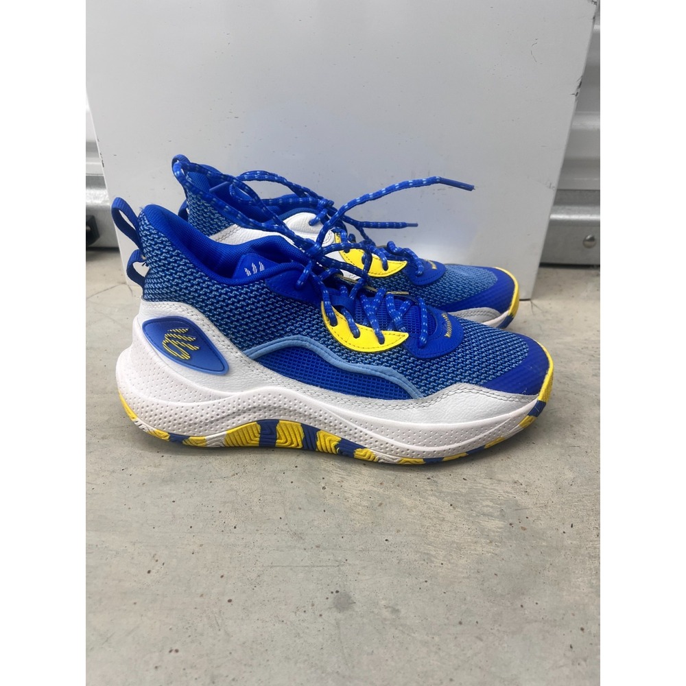 Under Armour Curry 3Z 24 Sneaker Unisex M8.5/W10 Blue Athletic Basketball Shoes